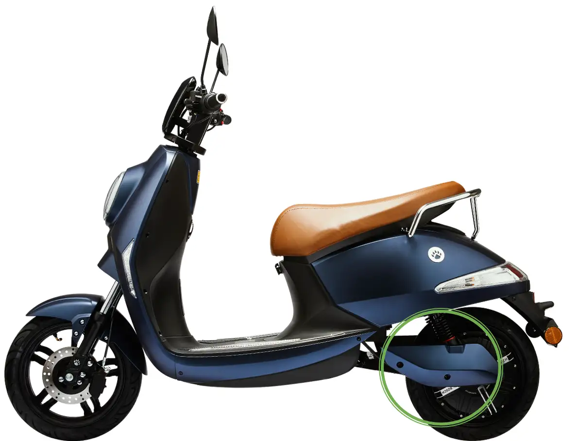 Rear Right Swing Cover | Vässla Scooter (Vässla 2)