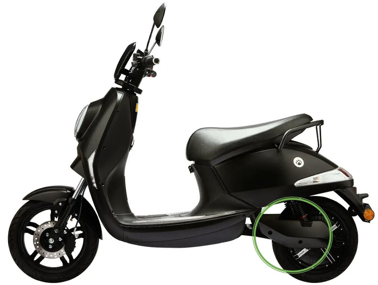 Rear Right Swing Cover | Vässla Scooter (Vässla 2)