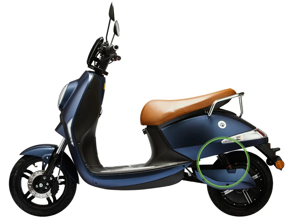 Rear shock absorber | Vässla Scooter (Vässla 2)